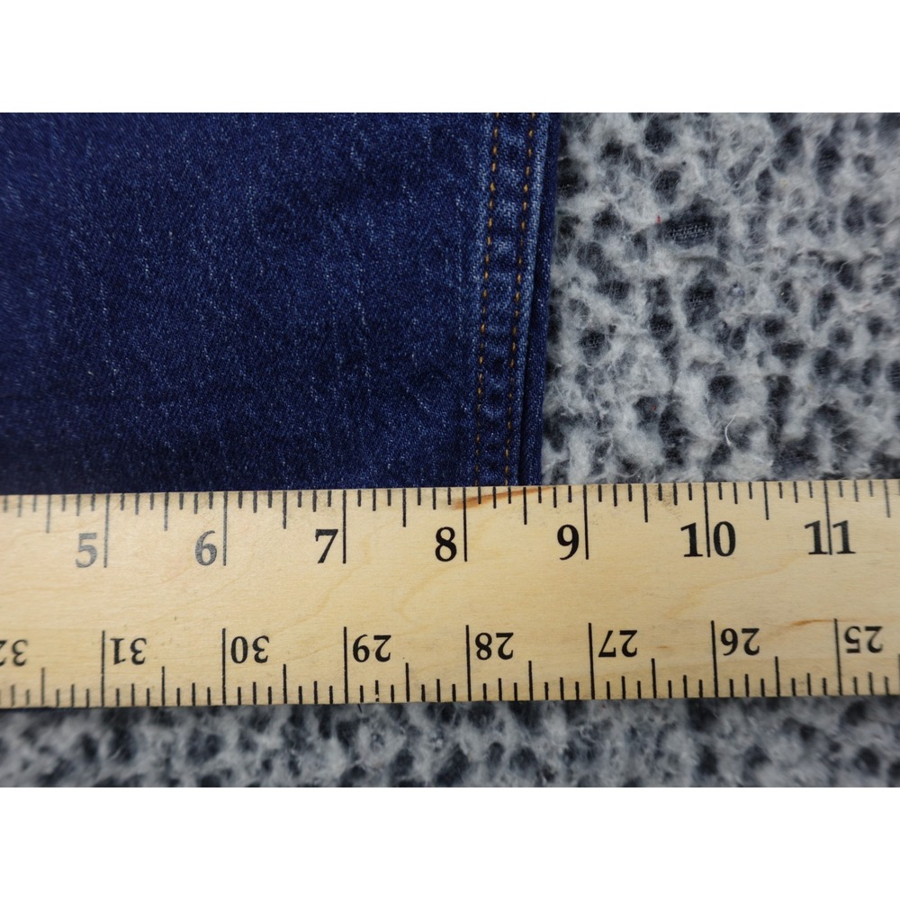 Levi's 505 Regular Fit Jeans Mens 38x32 Blue Good Medium Wash Straight Leg Denim - Picture 7 of 16